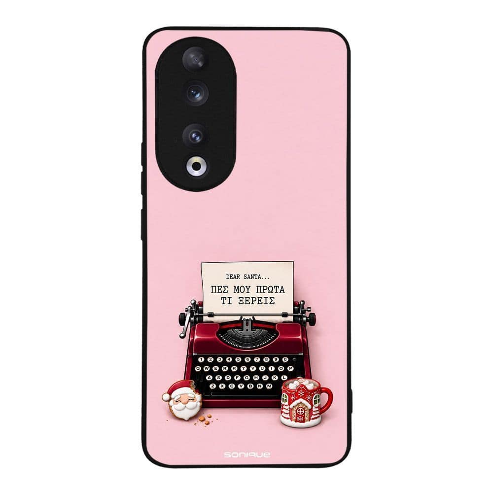 Θήκη Sonique It's Christmas Time Series για Honor 90 5G Dear Santa – Female