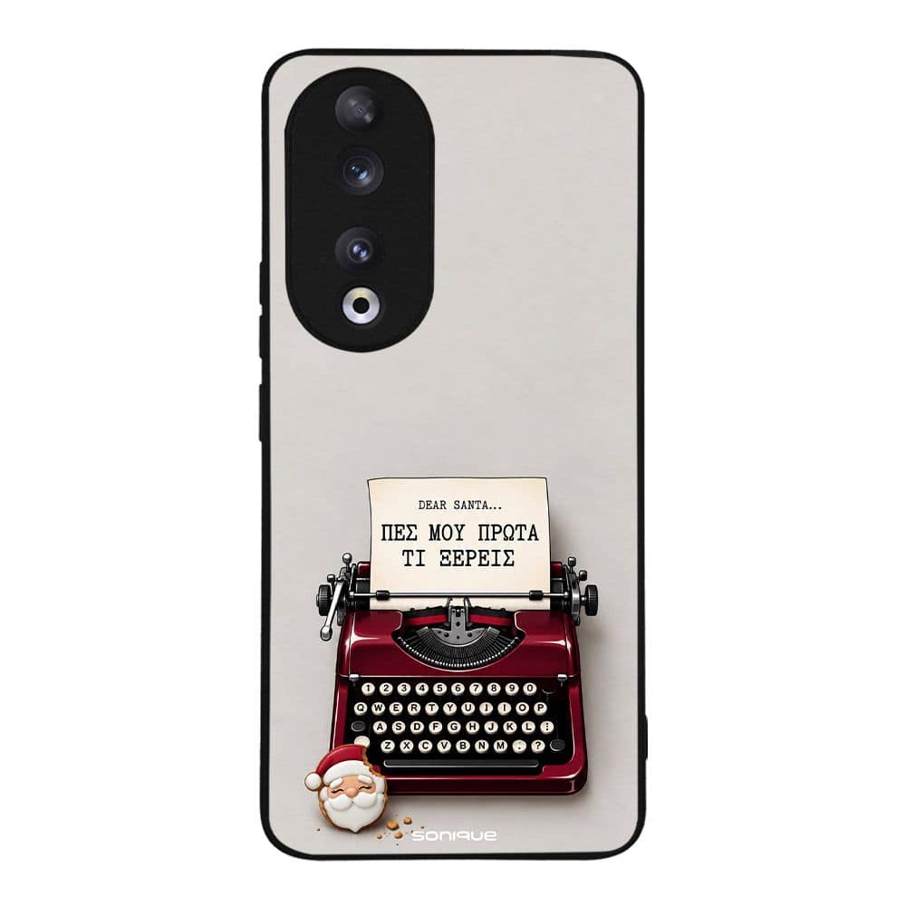 Θήκη Sonique It's Christmas Time Series για Honor 90 5G Dear Santa – Men