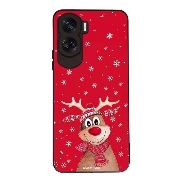 Θήκη Sonique It's Christmas Time Series για Honor 90 Lite 5G Ρούντολφ