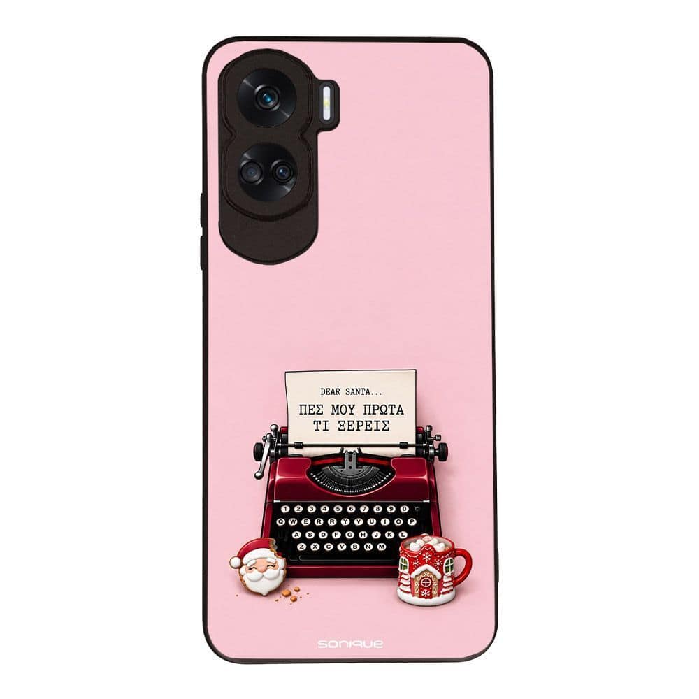 Θήκη Sonique It's Christmas Time Series για Honor 90 Lite 5G Dear Santa – Female