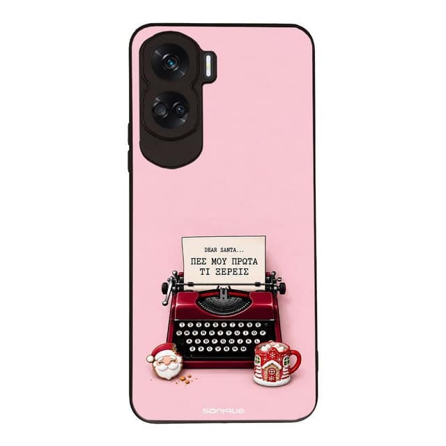 Θήκη Sonique It's Christmas Time Series για Honor 90 Lite 5G Dear Santa – Female