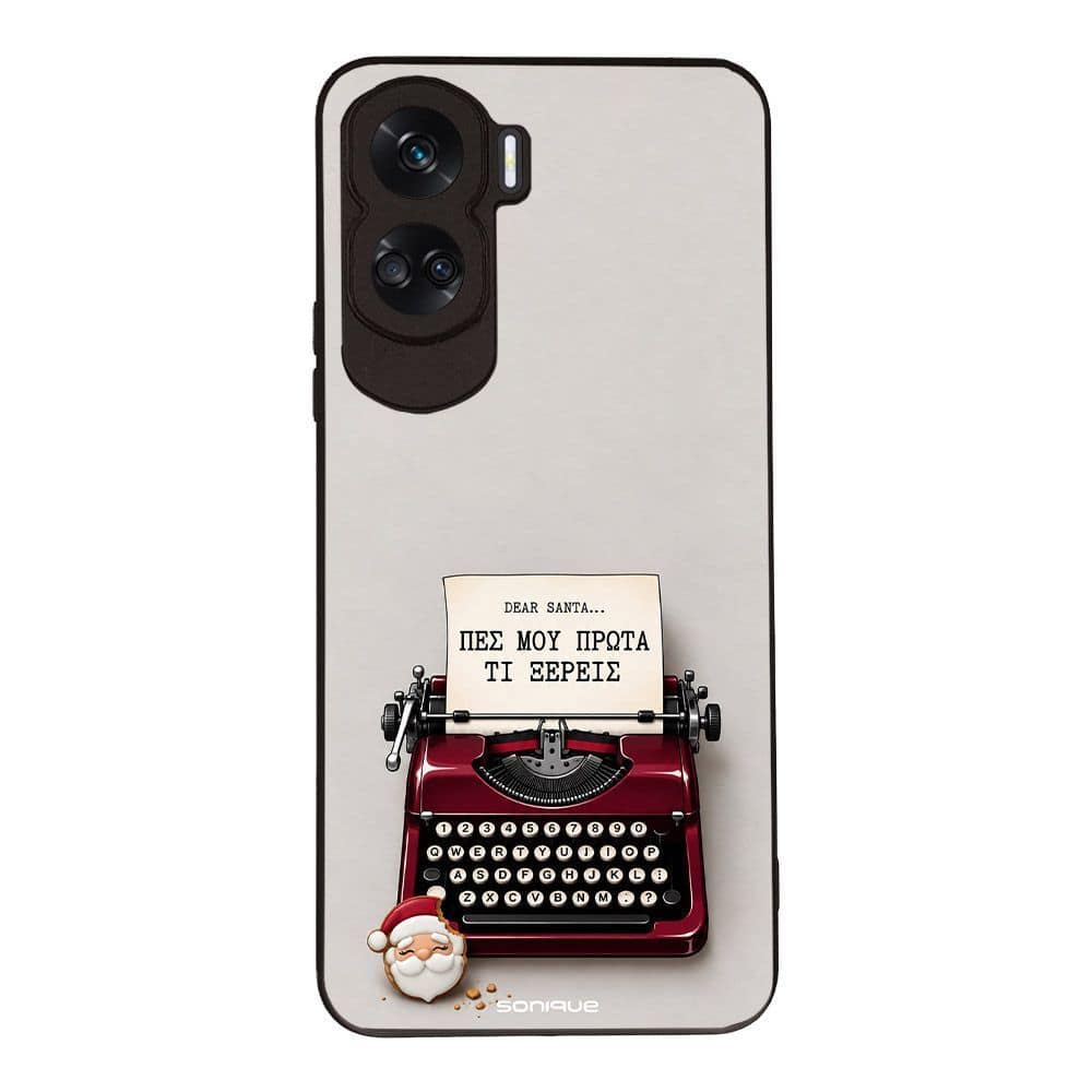 Θήκη Sonique It's Christmas Time Series για Honor 90 Lite 5G Dear Santa – Men
