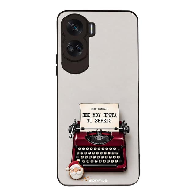 Θήκη Sonique It's Christmas Time Series για Honor 90 Lite 5G Dear Santa – Men