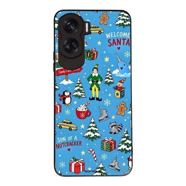 Θήκη Sonique It's Christmas Time Series για Honor 90 Lite 5G Elf