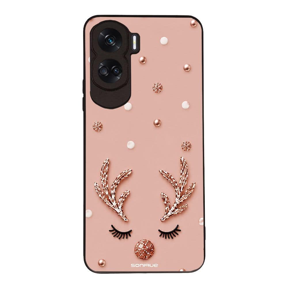 Θήκη Sonique It's Christmas Time Series για Honor 90 Lite 5G Glitter Reindeer
