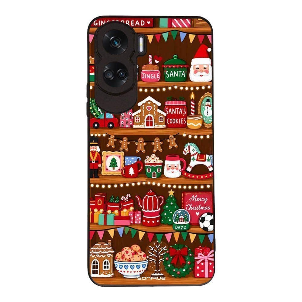 Θήκη Sonique It's Christmas Time Series για Honor 90 Lite 5G Santa Cookies