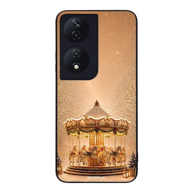 Θήκη Sonique It's Christmas Time Series για Honor 90 Smart 5G / Honor X7b Καρουζέλ