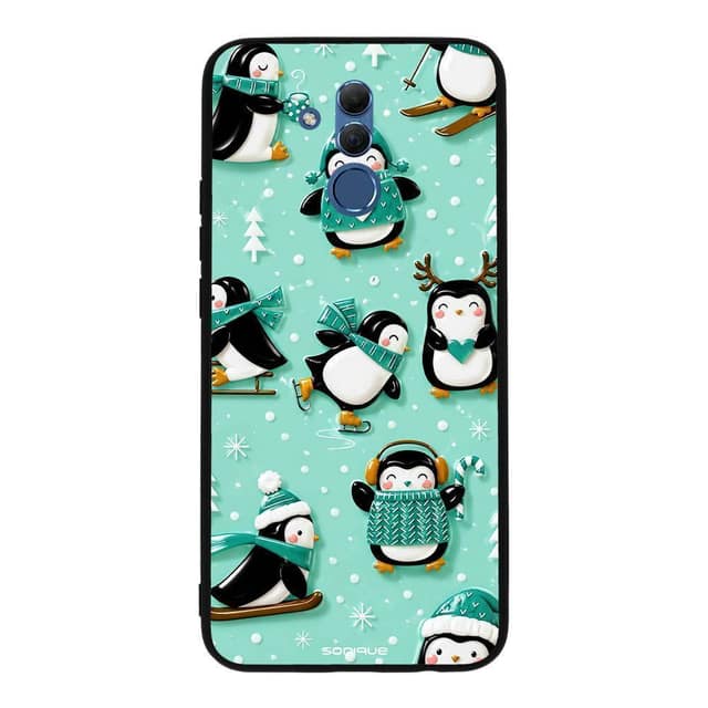 Θήκη Sonique It's Christmas Time Series για Huawei Mate 20 Lite Sweet Penguin