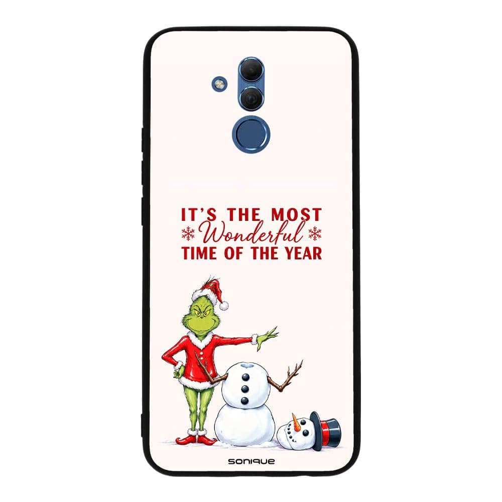 Θήκη Sonique It's Christmas Time Series για Huawei Mate 20 Lite Wonderful Grinch