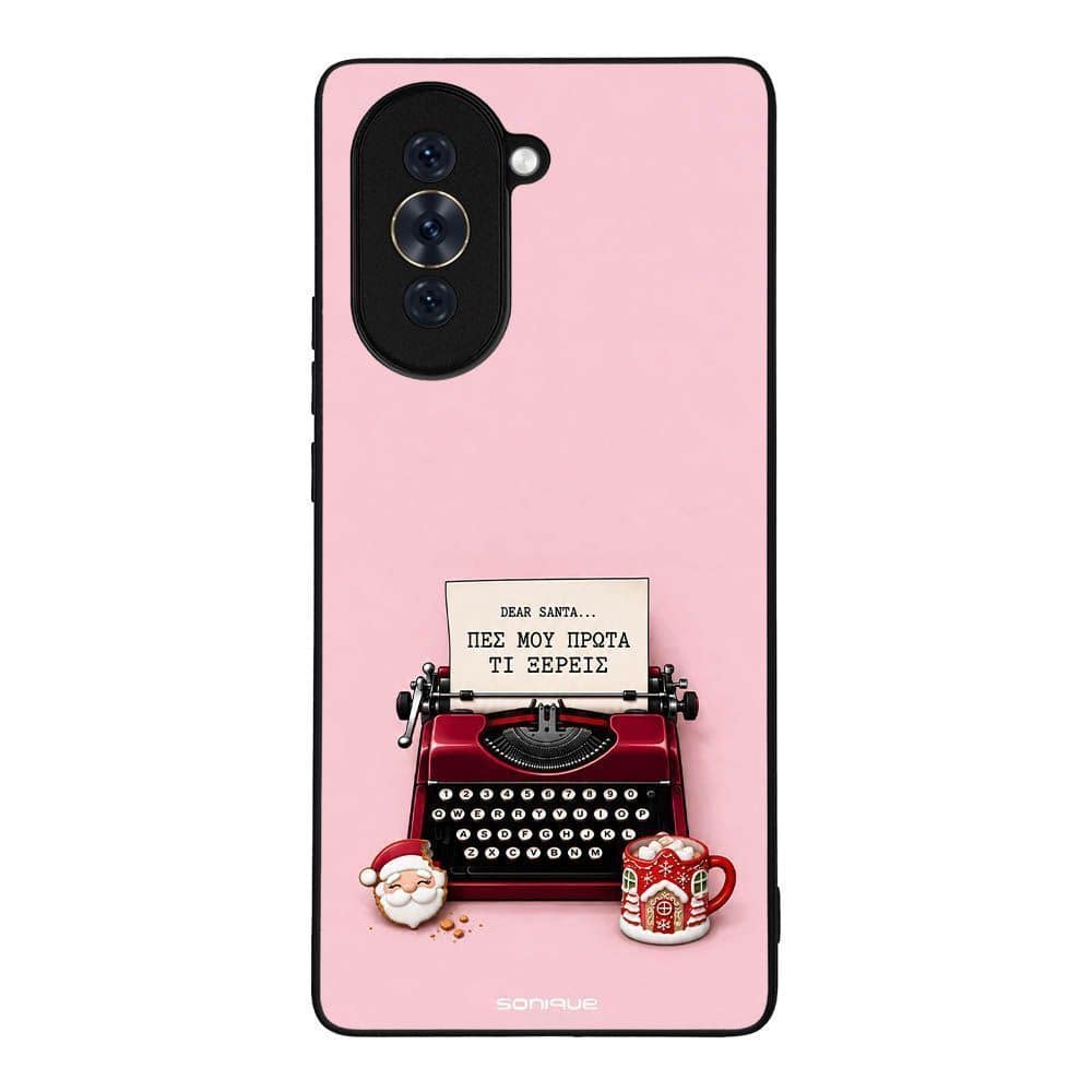 Θήκη Sonique It's Christmas Time Series για Huawei Nova 10 Dear Santa – Female