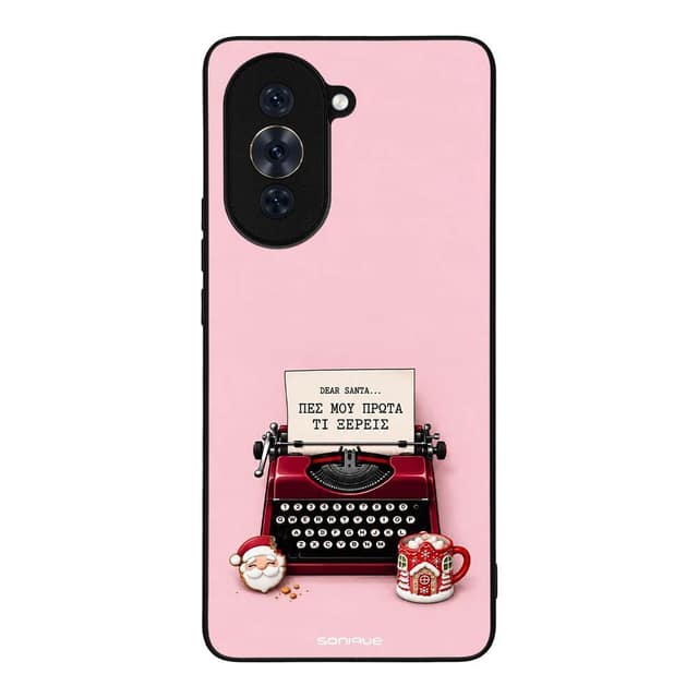 Θήκη Sonique It's Christmas Time Series για Huawei Nova 10 Pro Dear Santa – Female