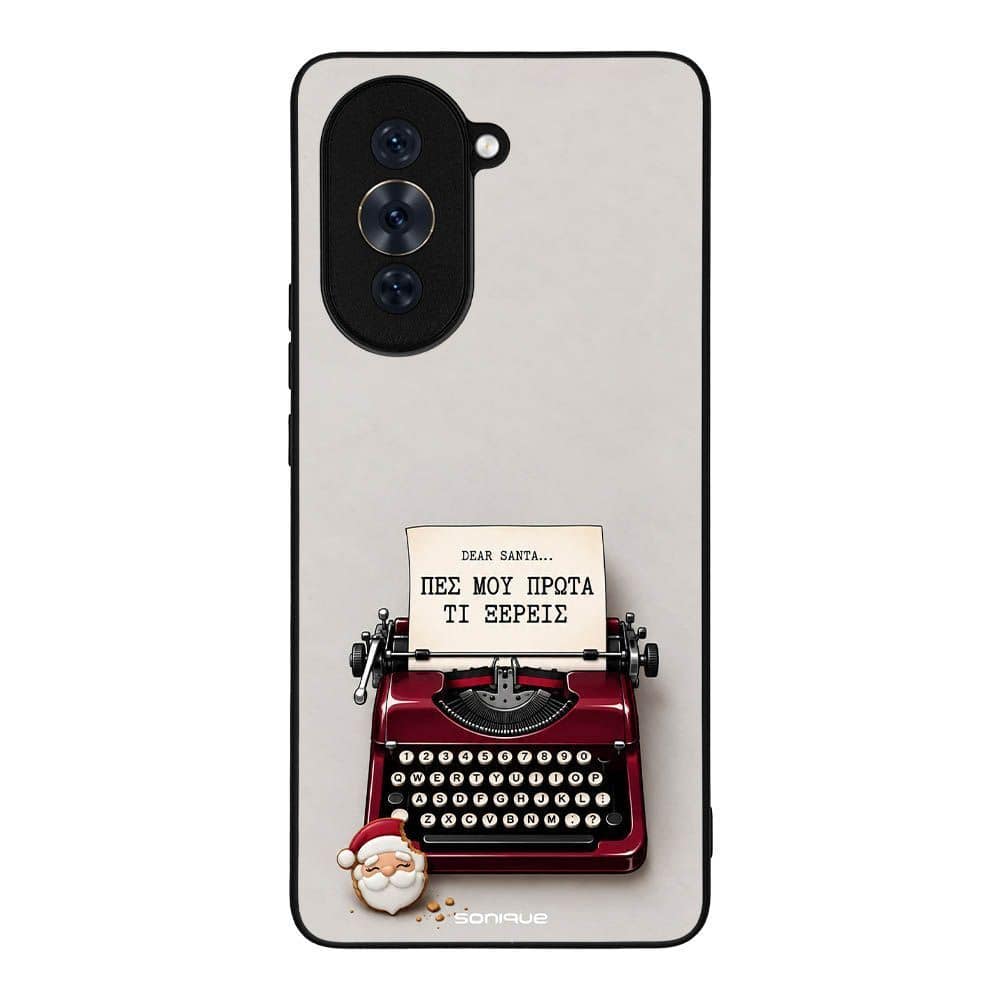 Θήκη Sonique It's Christmas Time Series για Huawei Nova 10 Pro Dear Santa – Men