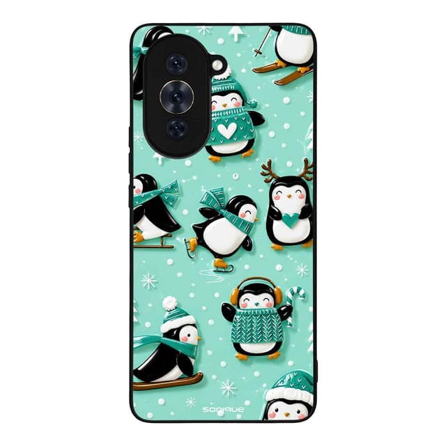 Θήκη Sonique It's Christmas Time Series για Huawei Nova 10 Pro Sweet Penguin