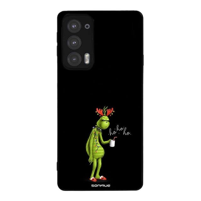 Θήκη Sonique It's Christmas Time Series για Motorola Edge 20 5G Grinch Ho Ho Ho