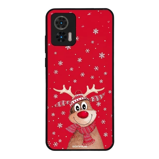 Θήκη Sonique It's Christmas Time Series για Motorola Edge 30 Neo 5G Ρούντολφ