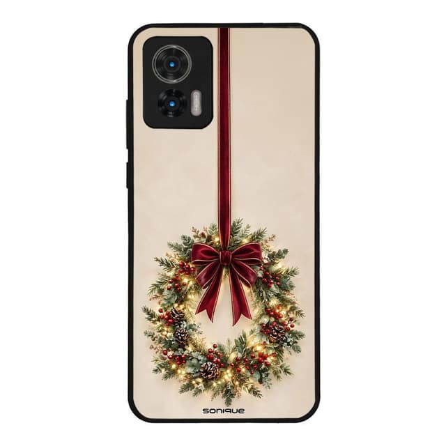 Θήκη Sonique It's Christmas Time Series για Motorola Edge 30 Neo 5G Στεφάνι