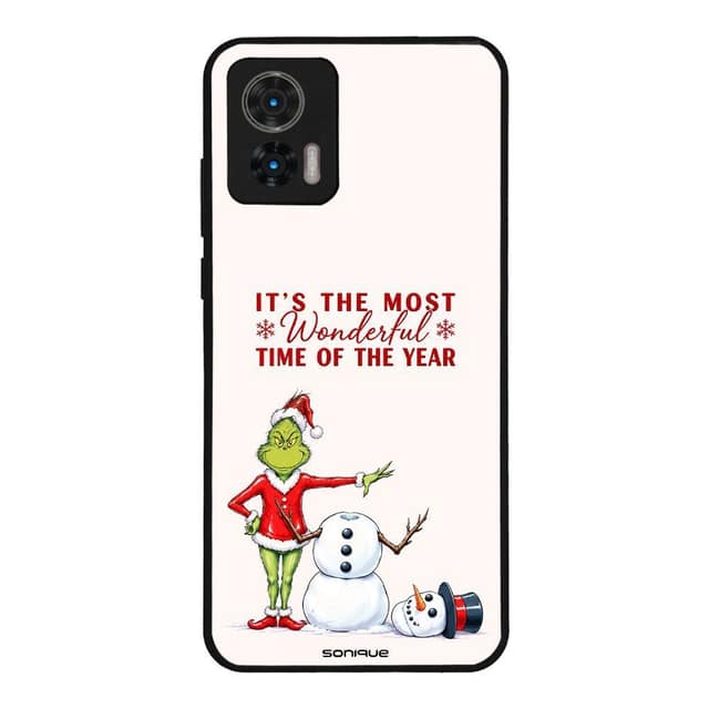 Θήκη Sonique It's Christmas Time Series για Motorola Edge 30 Neo 5G Wonderful Grinch
