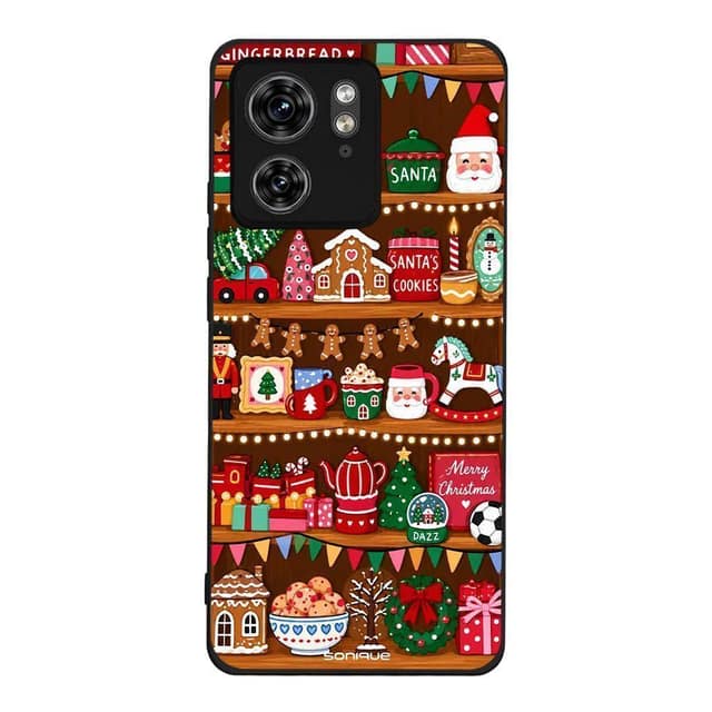 Θήκη Sonique It's Christmas Time Series για Motorola Edge 40 5G Santa Cookies