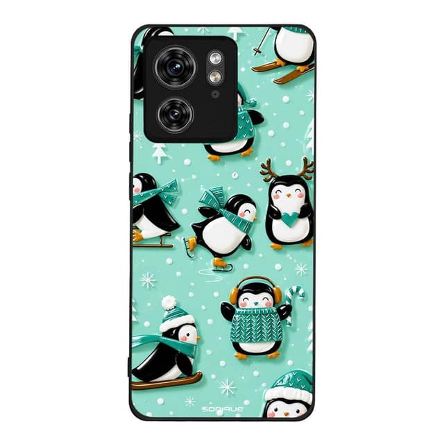 Θήκη Sonique It's Christmas Time Series για Motorola Edge 40 5G Sweet Penguin