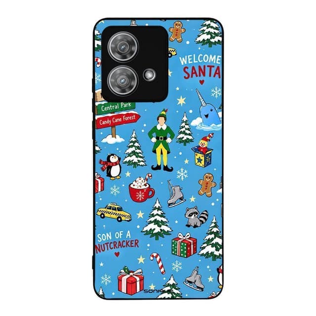 Θήκη Sonique It's Christmas Time Series για Motorola Edge 40 Neo 5G Elf