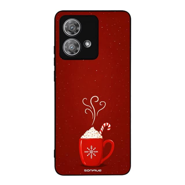 Θήκη Sonique It's Christmas Time Series για Motorola Edge 40 Neo 5G Hot Chocolate