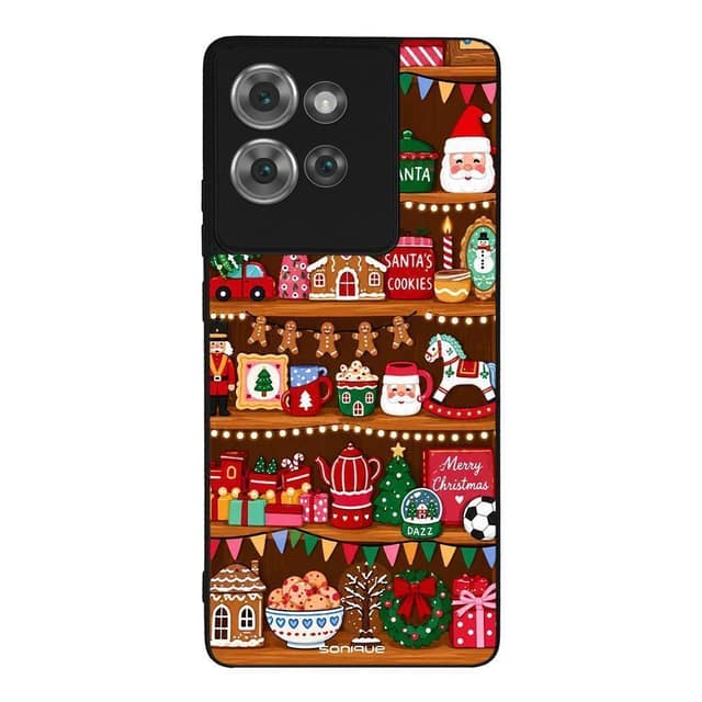 Θήκη Sonique It's Christmas Time Series για Motorola Edge 50 5G Santa Cookies
