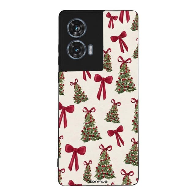 Θήκη Sonique It's Christmas Time Series για Motorola Edge 50 Fusion 5G Red Christmas
