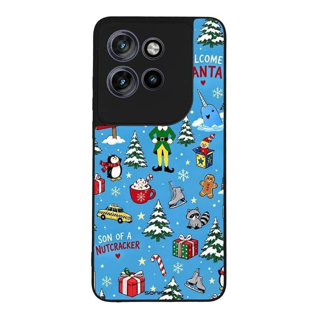 Θήκη Sonique It's Christmas Time Series για Motorola Edge 50 Neo 5G / Edge 60 Neo 5G Elf