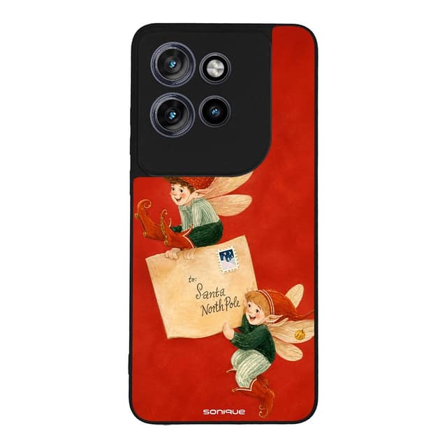 Θήκη Sonique It's Christmas Time Series για Motorola Edge 50 Neo 5G / Edge 60 Neo 5G Elves