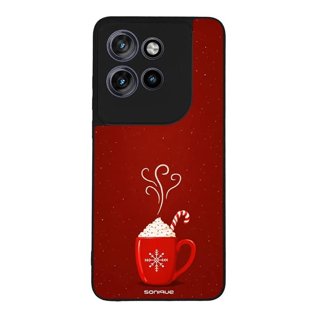 Θήκη Sonique It's Christmas Time Series για Motorola Edge 50 Neo 5G / Edge 60 Neo 5G Hot Chocolate