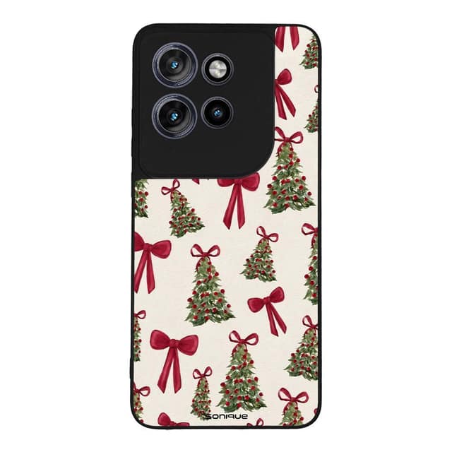 Θήκη Sonique It's Christmas Time Series για Motorola Edge 50 Neo 5G / Edge 60 Neo 5G Red Christmas