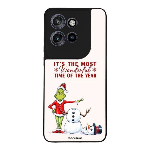 Θήκη Sonique It's Christmas Time Series για Motorola Edge 50 Neo 5G / Edge 60 Neo 5G Wonderful Grinch