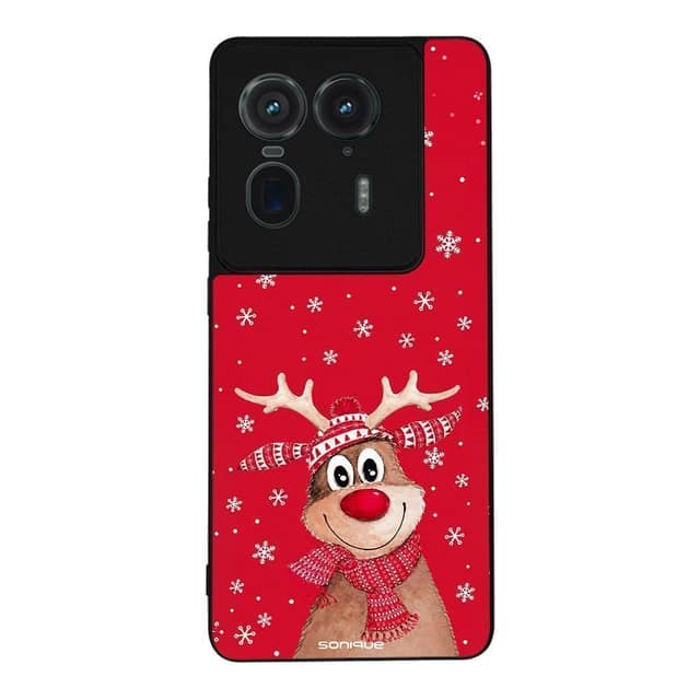 Θήκη Sonique It's Christmas Time Series για Motorola Edge 50 Ultra Ρούντολφ