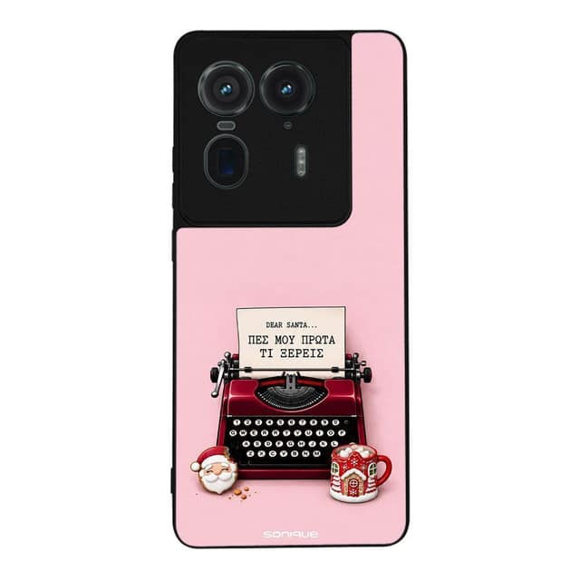 Θήκη Sonique It's Christmas Time Series για Motorola Edge 50 Ultra Dear Santa – Female
