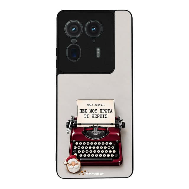 Θήκη Sonique It's Christmas Time Series για Motorola Edge 50 Ultra Dear Santa – Men