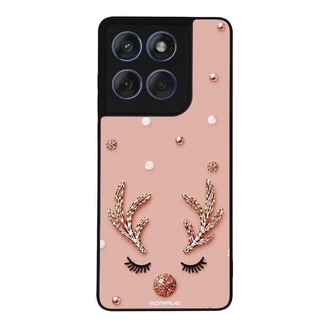 Θήκη Sonique It's Christmas Time Series για Motorola Edge 60 Fusion 5G Glitter Reindeer