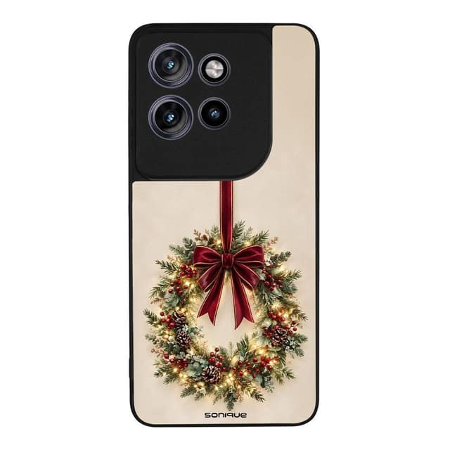 Θήκη Sonique It's Christmas Time Series για Motorola Edge 60 Neo 5G Στεφάνι