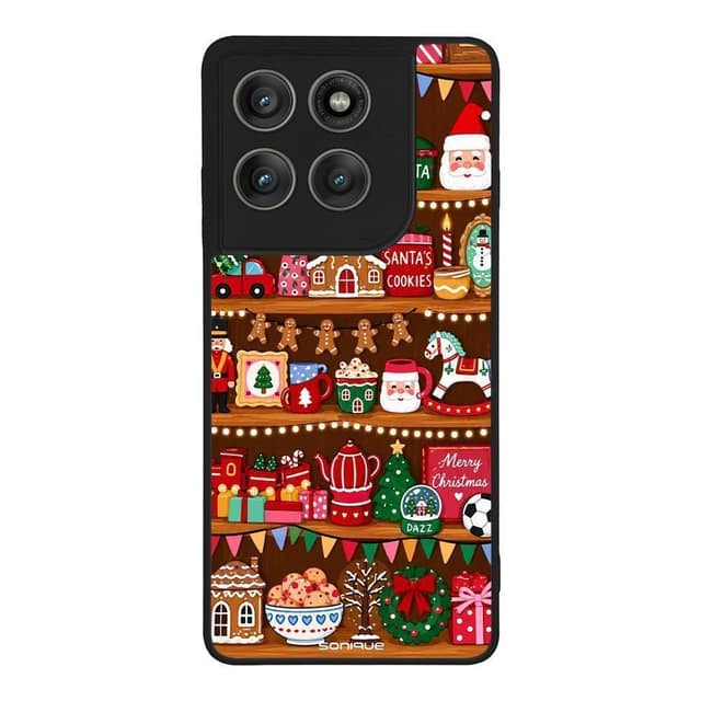Θήκη Sonique It's Christmas Time Series για Motorola Edge 60 Pro 5G Santa Cookies
