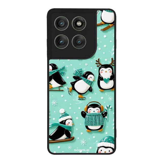 Θήκη Sonique It's Christmas Time Series για Motorola Edge 60 Pro 5G Sweet Penguin