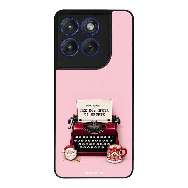 Θήκη Sonique It's Christmas Time Series για Motorola Edge 70 5G Dear Santa – Female
