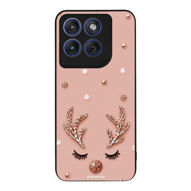Θήκη Sonique It's Christmas Time Series για Motorola Edge 70 Fusion 5G Glitter Reindeer