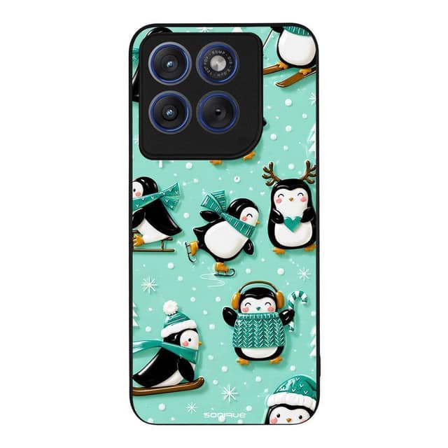 Θήκη Sonique It's Christmas Time Series για Motorola Edge 70 Fusion 5G Sweet Penguin