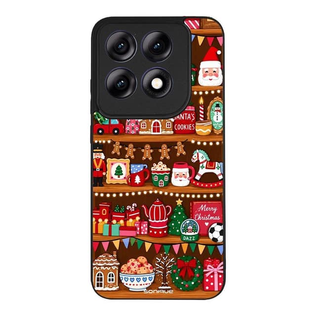 Θήκη Sonique It's Christmas Time Series για Motorola Edge 70 Pro 5G Santa Cookies