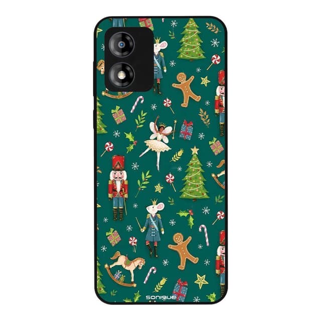 Θήκη Sonique It's Christmas Time Series για Motorola Moto E13 4G Καρυοθραύστης