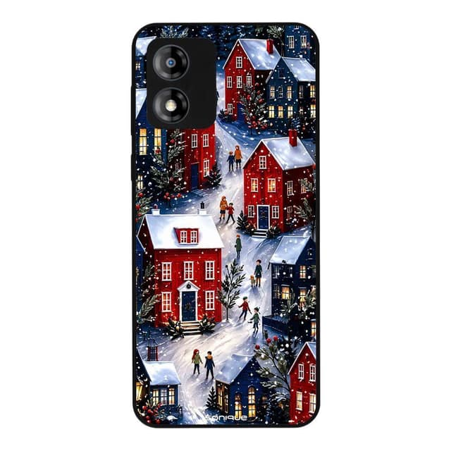 Θήκη Sonique It's Christmas Time Series για Motorola Moto E13 4G Christmas Village