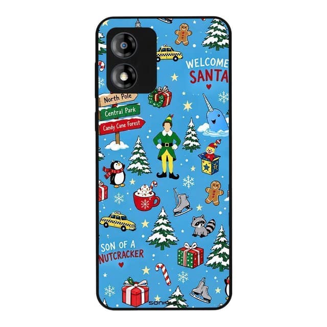Θήκη Sonique It's Christmas Time Series για Motorola Moto E13 4G Elf