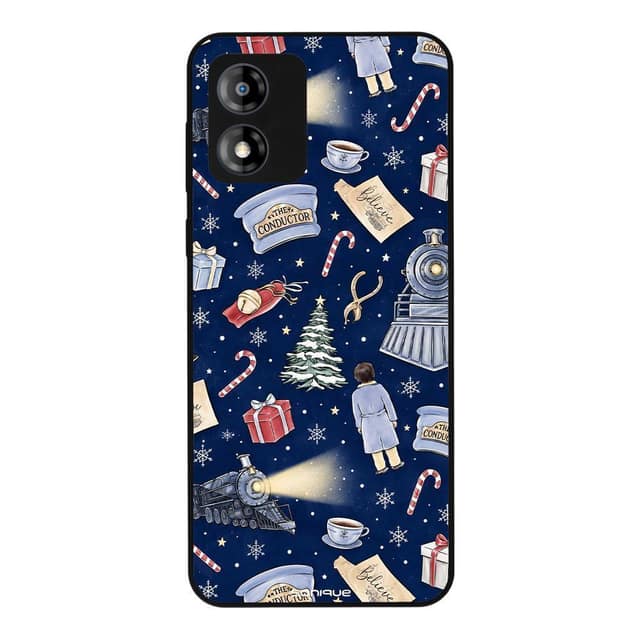 Θήκη Sonique It's Christmas Time Series για Motorola Moto E13 4G Polar Express