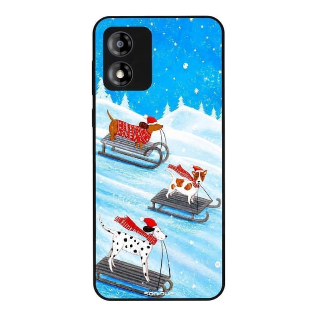 Θήκη Sonique It's Christmas Time Series για Motorola Moto E13 4G Snowy Day