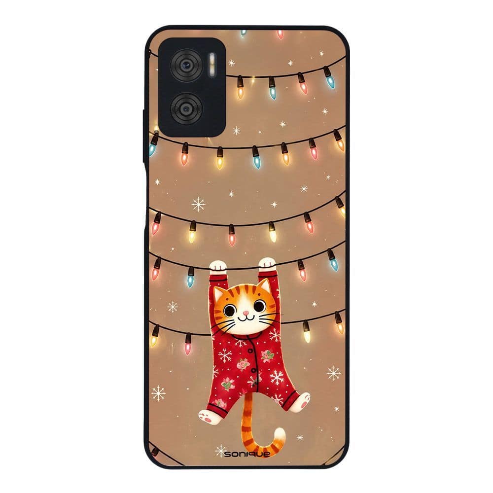 Θήκη Sonique It's Christmas Time Series για Motorola Moto E22 4G Blinding Lights