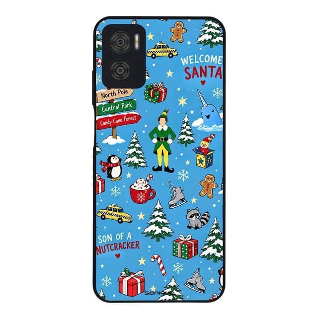 Θήκη Sonique It's Christmas Time Series για Motorola Moto E22 4G Elf